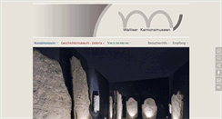 Desktop Screenshot of museen-wallis.ch